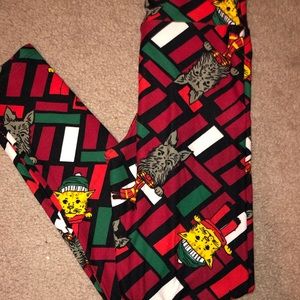 Christmas lularoe leggings